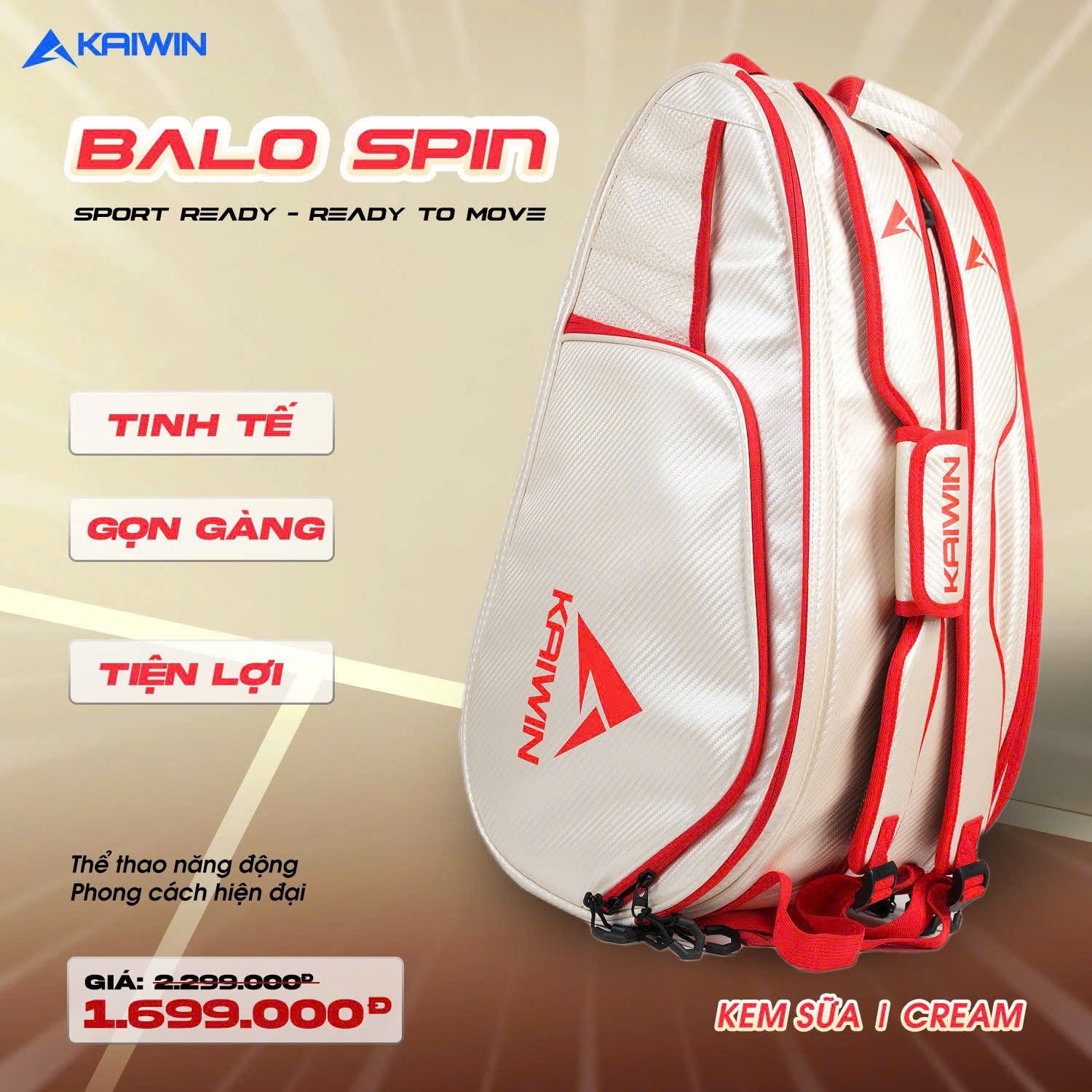 Balo Pickleball Kaiwin Spin (10)