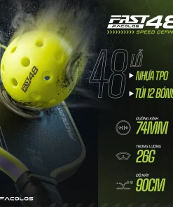Bóng Pickleball Facolos FAST48