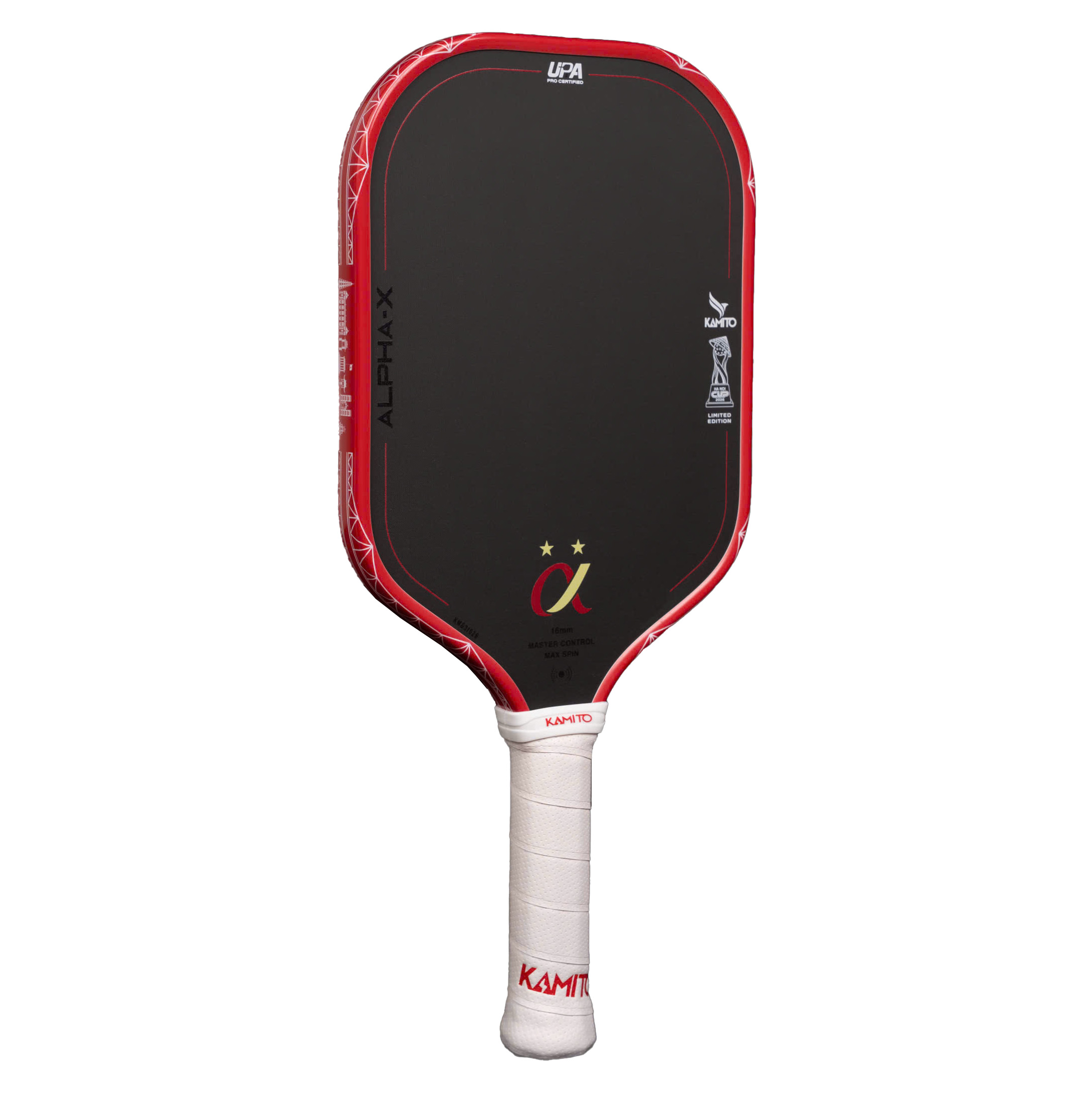 Vợt Pickleball Kamito Alpha X Champion đỏ