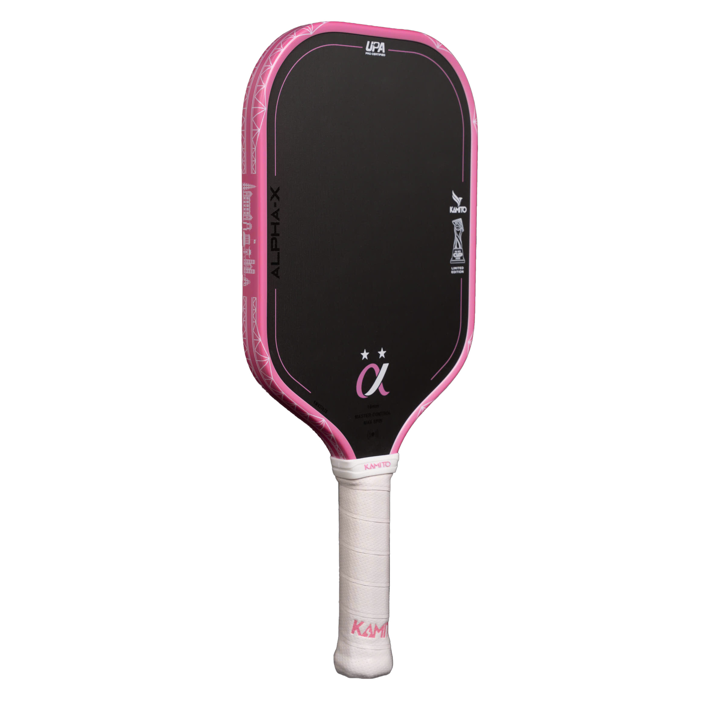Vợt Pickleball Kamito Alpha X Champion hồng