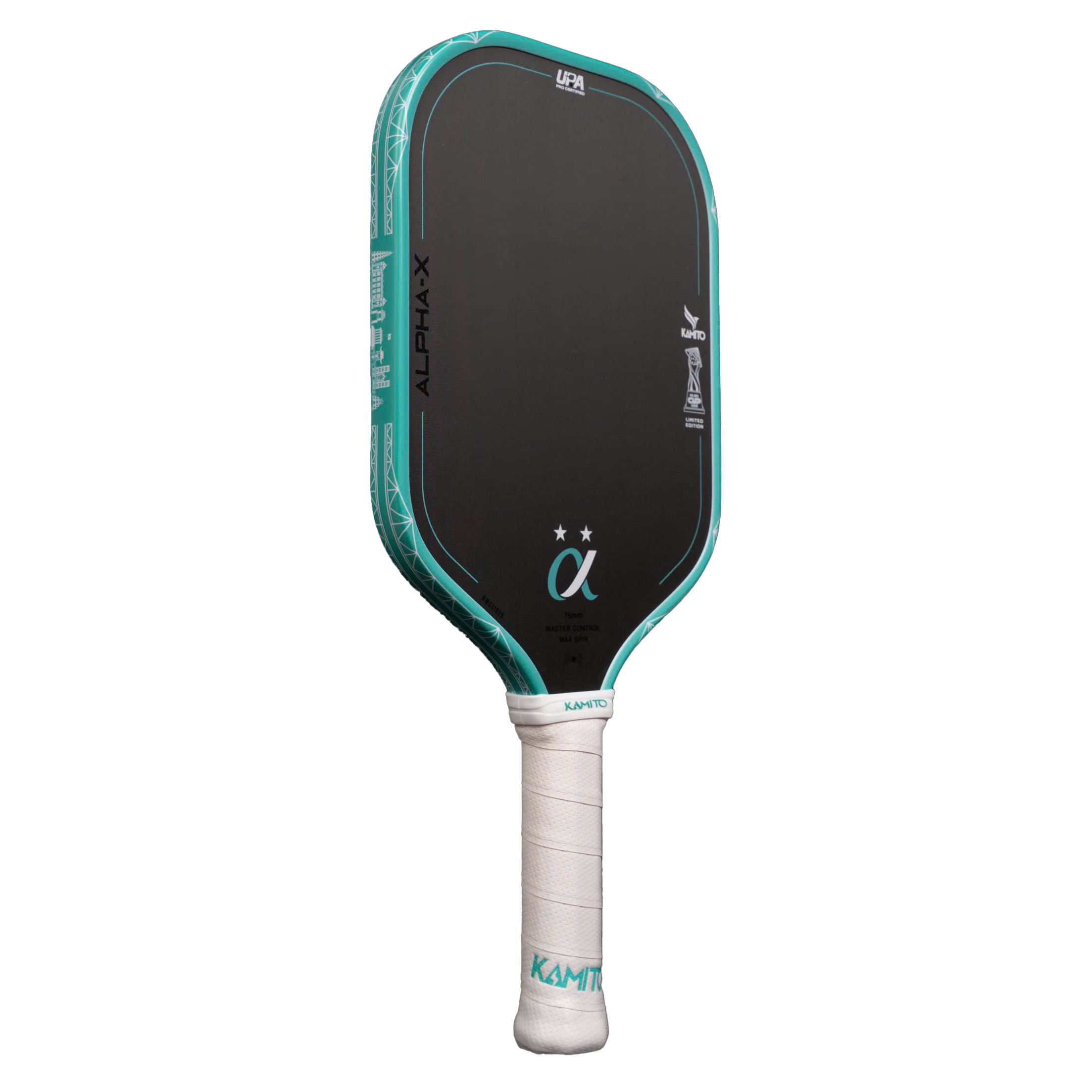 Vợt Pickleball Kamito Alpha X Champion xanh bạc hà
