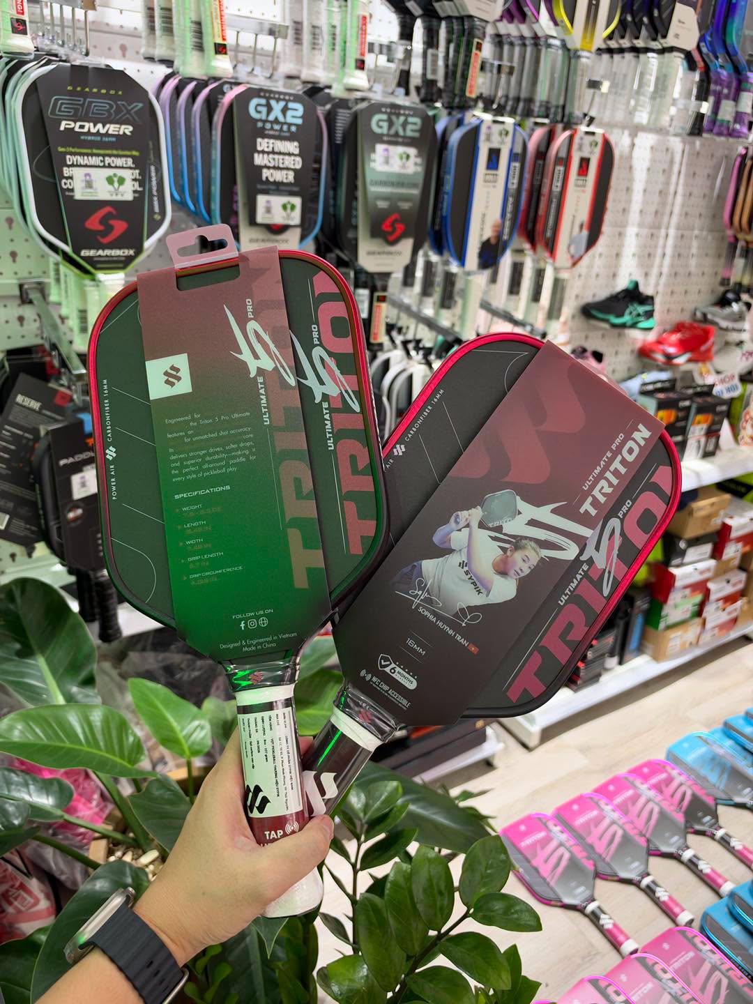 Sypik triton 5 đỏ cherry