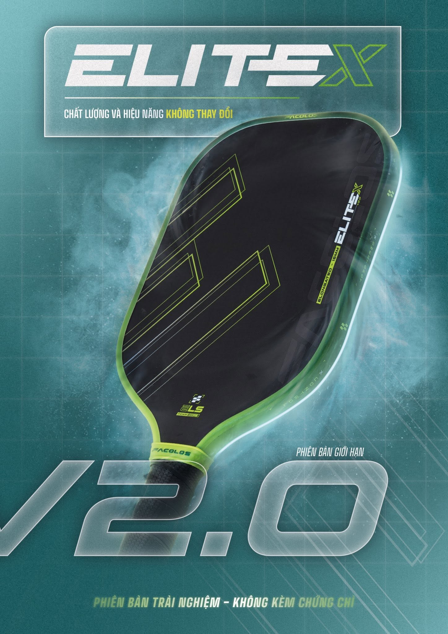 Vợt Pickleball Facolos EliteX Gabe Tardio 16mm (2)