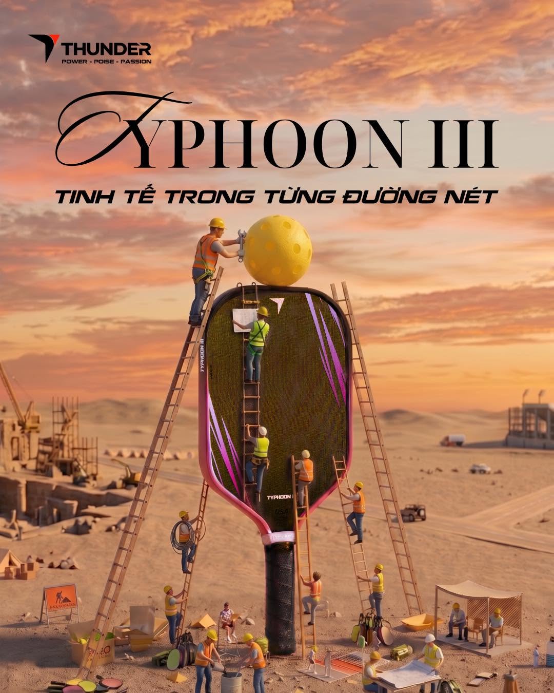 Thunder TYPHOON III tím